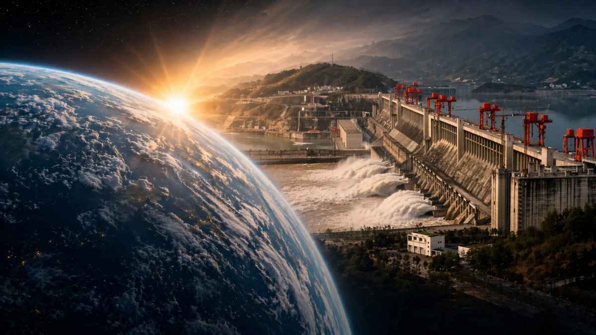 La preuve inattendue : une barrage chinoise déplace-t-il la terre ?