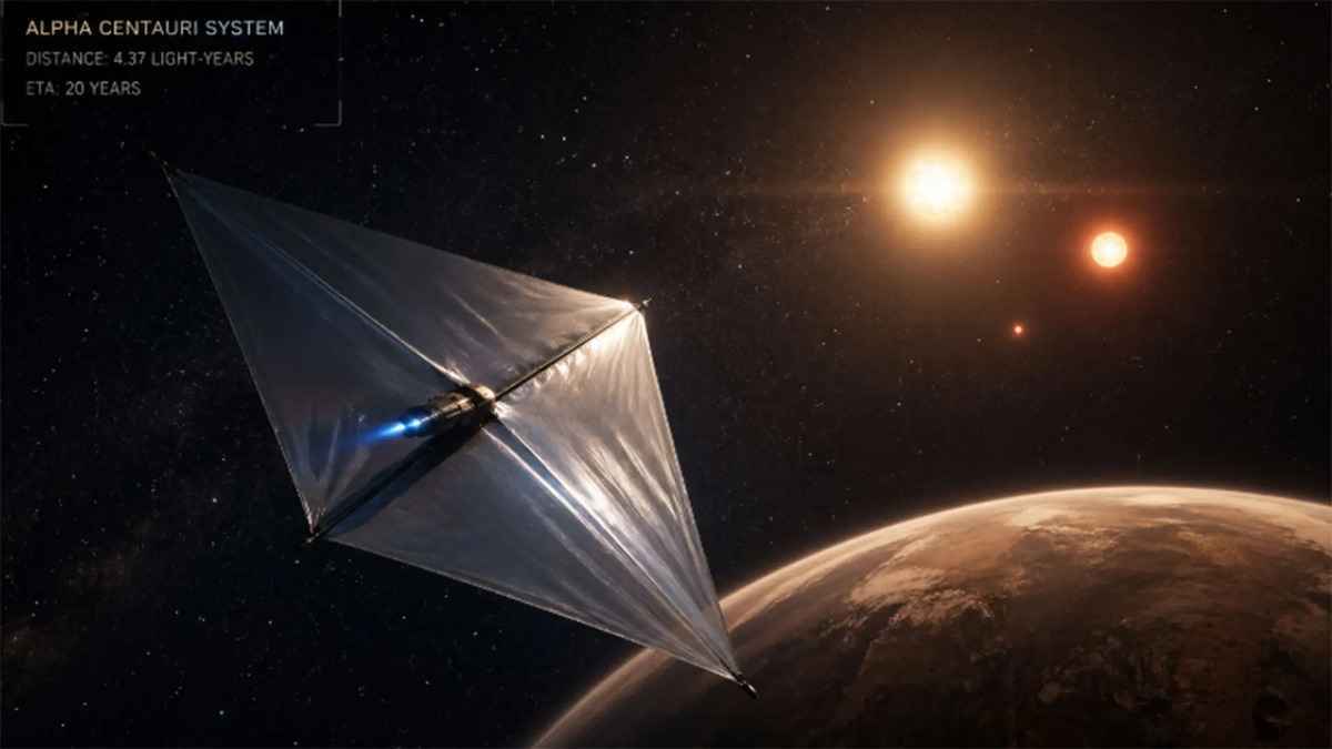 Laser et propulsion interstellaire : un pas audacieux vers alfa centauri
