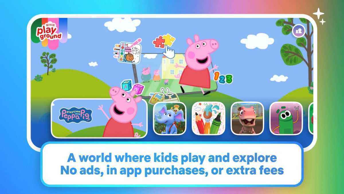 Netflix ravit les enfants (et leurs parents) avec playground, son appli ludique gratuite