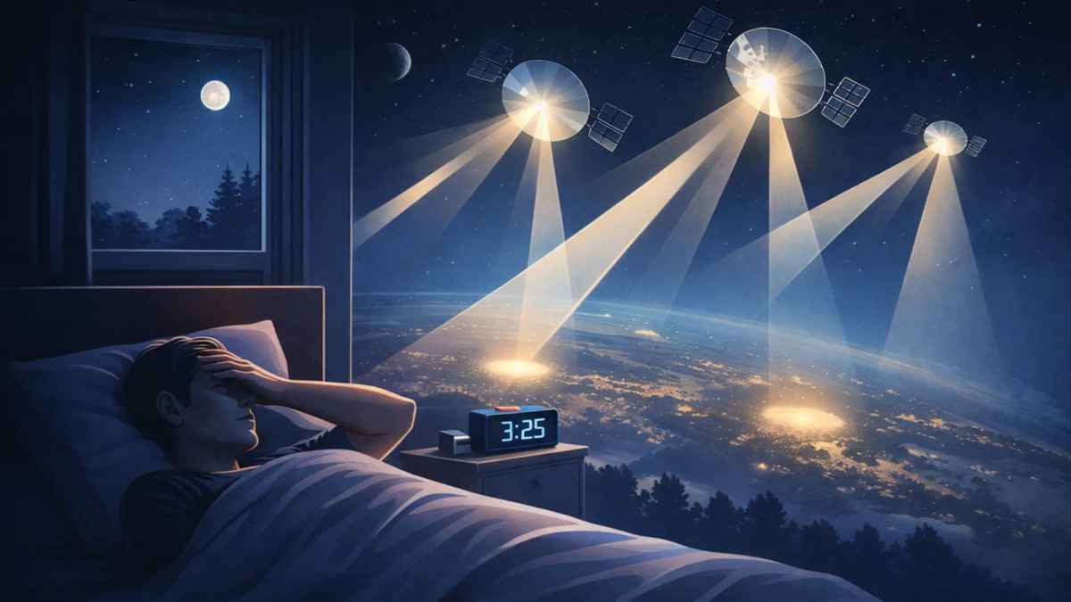 Satellites réfléchissants : une nuit sans fin menace le cycle de vie