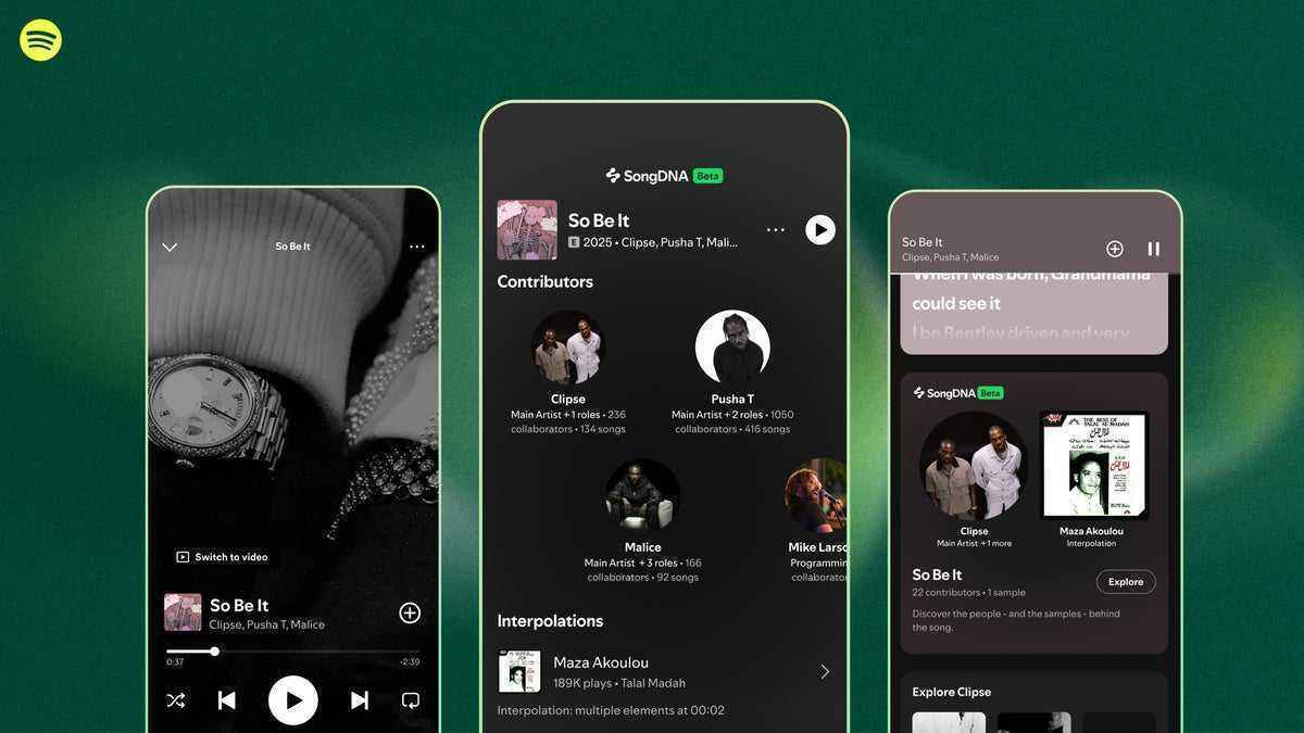 Spotify dégaine songdna : la face cachée de vos titres préférés en un swipe