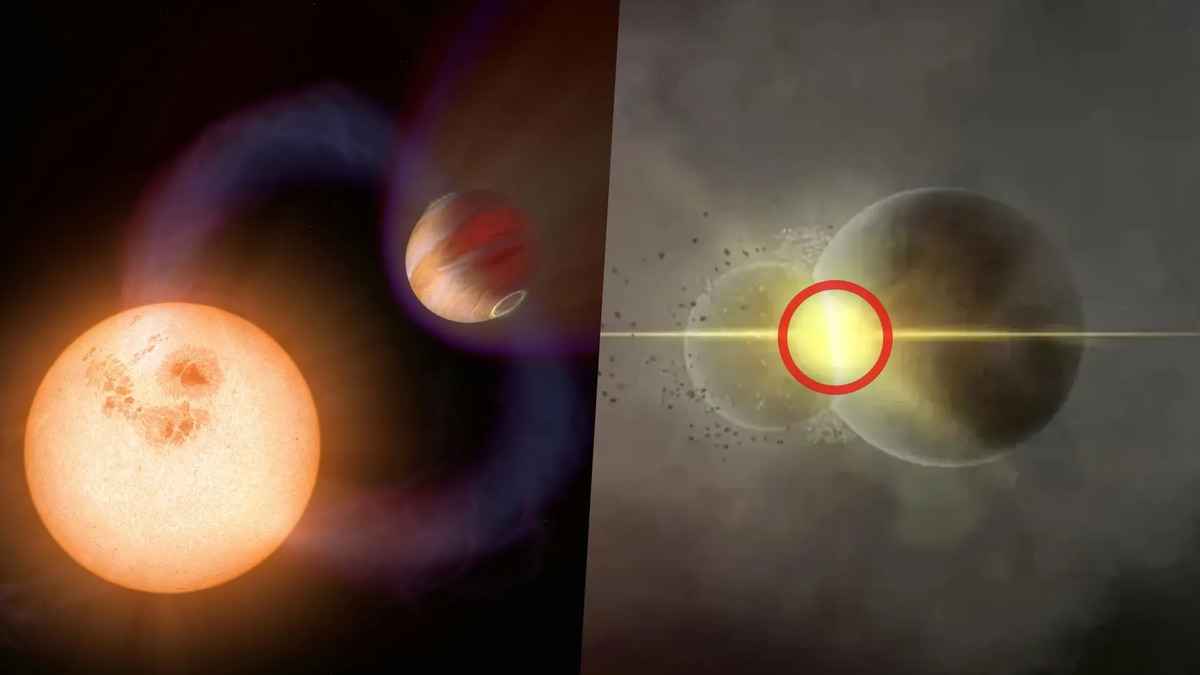 Une collision de planètes filmée en direct dévoile la naissance d'une exo-lune