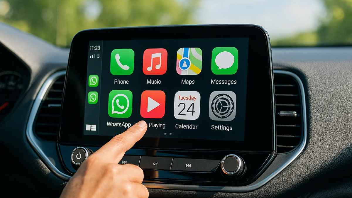 Whatsapp au volant : apple enfin débarque avec carplay