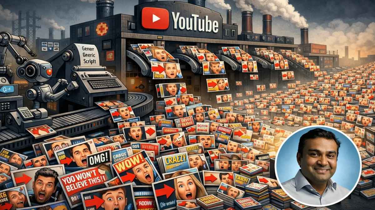 Youtube asphyxié par l’ia : neal mohan sonne l’alarme sur la marée de « slop »